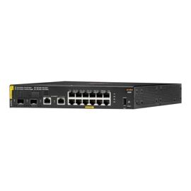 HPE Aruba 6000 12G Class4 PoE 2G/2SFP 139W Switch - Commutateur - Géré - 12 x 10/100/1000 (PoE+) + 2 x Gigabit SFP + 2 x 1000Base-T - Montable sur rack - PoE (139 W)