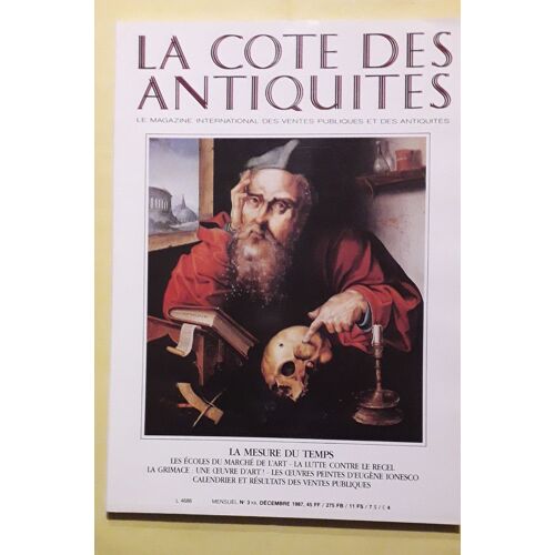 La Cote Des Antiquités  N° 3 : La Mesure Du Temps