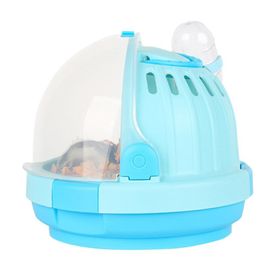 Cage De Transport Portable Pour Hamster, Petit Animal Domestique, Étui De Transport Extérieur Avec Bouteille D'eau Pour Cochon D'inde Hérisson