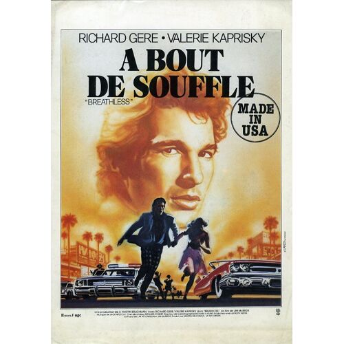 À Bout De Souffle, Synopsis, Jean-Luc Godard, Avec Jean Seberg, Jean-Paul Belmondo, Daniel Boulanger