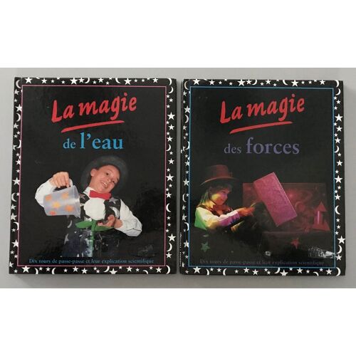 La Magie De L'eau / Magie Des Forces ( Lot De 2 Livres )