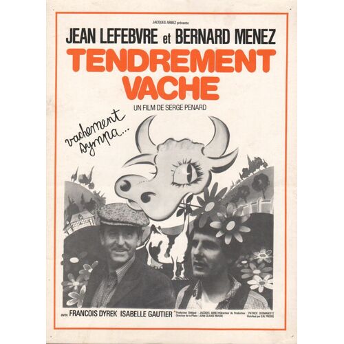 Tendrement Vache, Synopsis, De Serge Pénard, Avec Jean Lefebvre, Bernard Ménez, Jacques Alric