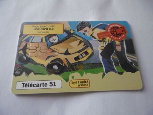 Carte Téléphone - La Milliardième Télécarte - Une Ford Ka - 51 U -11/99 - 