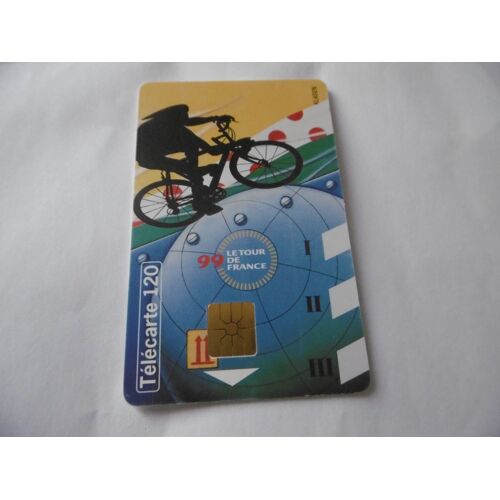 Carte Téléphone - Tour De France 99 - 120 U - 06/99 - So2