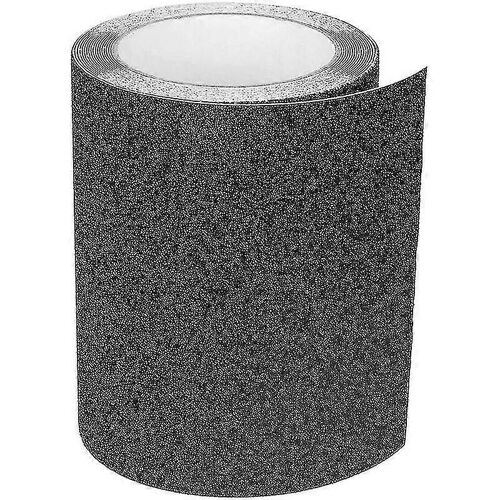 Ruban adhésif antidérapant pour escaliers, friction, abrasif pour la sécurité, escabeau, intérieur, extérieur, haute traction, 15cm X 5m, noir
