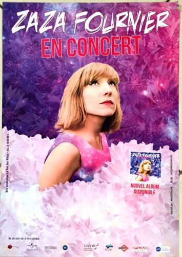 Zaza Fournier - Affiche Musique / Concert / Poster