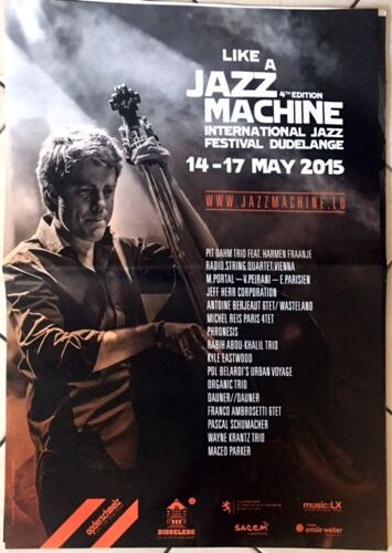 Jazz Machine Festival - Affiche Musique / Concert / Poster