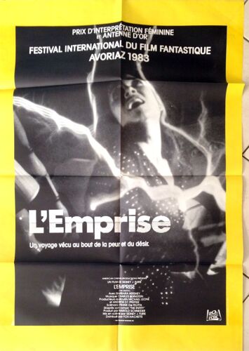 L'emprise - 1983 - Avoriaz - Affiche Cinema Originale