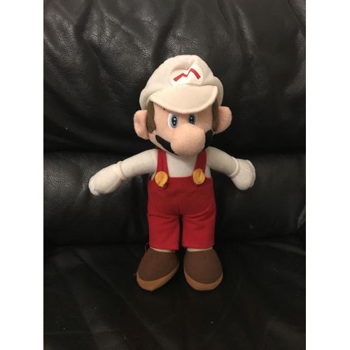 Peluche Luigi Rouge Et Blanche Nintendo 2012 30cm