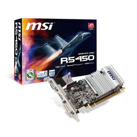 MSI R5450 Carte Graphique 1GB-DDR3, HDMI, DVI
