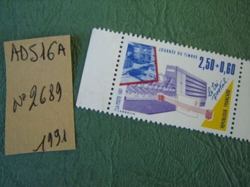 Ad 516 A // Timbre France Neuf 1991*N° 2689 "Journée Du Timbre