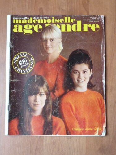 Mademoiselle Age Tendre N° 18 D'avril 1966 - Spécial Chanteuses