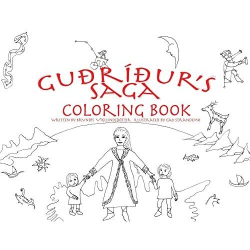 Guðríður's Saga Coloring Book