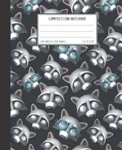 Composition Notebook: Composition Notebook College Ruled 200 Pages | Lined Journal Notebook For Students, Parents, Children, Teachers (Elementary ... High School, College) | Cute Fox Pattern