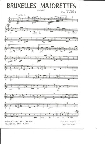 Bruxelles Majorettes + Parade Fm + Le Bal Des Vieilles Danses + V'la L'facteur