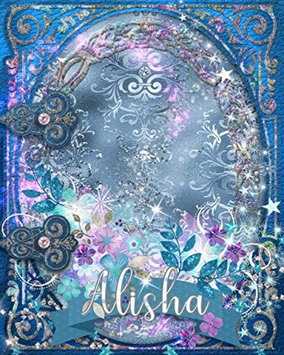 Alisha: Princess Notebook Journal Gift For Girls Named Alisha