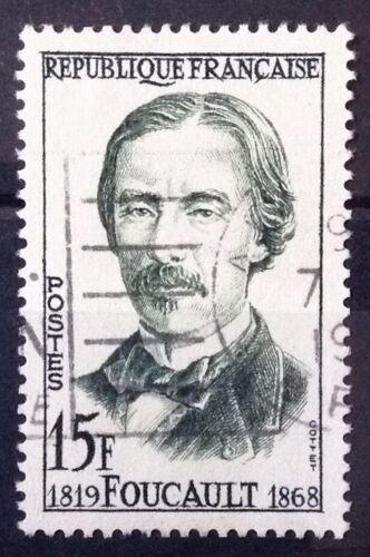 Grands Savants - Léon Foucault 15f (Très Joli N° 1148) Obl - France Année 1958 - Brn83 - N31806