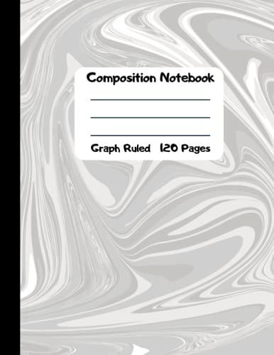 Marble Composition Notebook: Graph Ruled Paper Notebook Journal 8.5 X 11 , White Marble Composition Notebook , Quad Ruled , Workbook For Girls Boys ... Students 120 Pages (Graph Paper Notebooks)