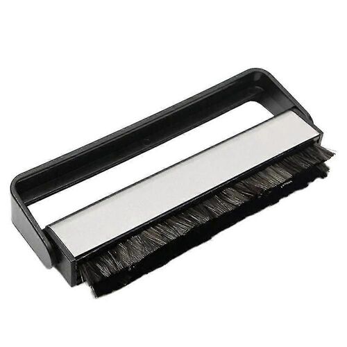 Brosse nettoyante antistatique pour disques vinyles, brosse de nettoyage pour disques vinyles/vinyles et haut-parleurs