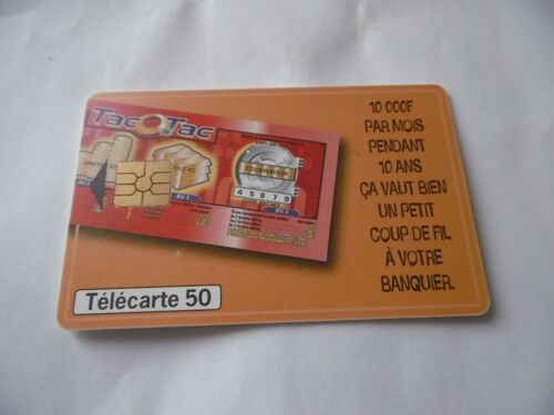 Carte Téléphone - Tac O Tac - 50 U - 01/99 - Gem2