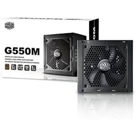 Cooler Master G550M, 80 plus bronze, alimentation PC 12v, modulaire.