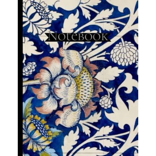 Notebook: Ink Carnation Composition Notebook-College Ruled 110 Pages-8.5"X11"