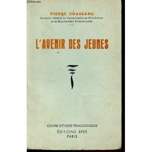L'avenir Des Jeunes.