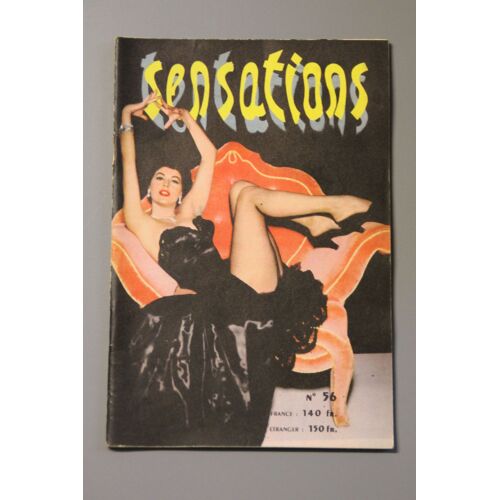 Sensations -Revue Mensuelle-1953-N°56-  N° 56 : Sensations