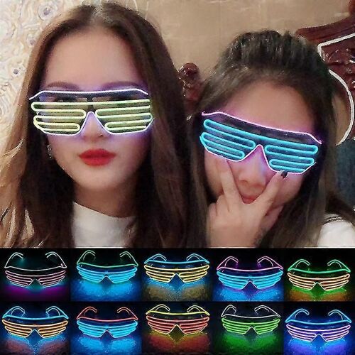 Led Light Up Glasses Usb rechargeable pour les festivals de fêtes