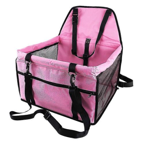 Siège D'auto Pliable Pour Animaux De Compagnie Porte-Voiture Pour Chat Avec Laisse De Sécurité