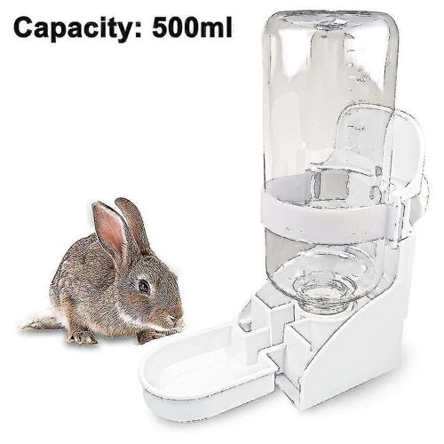 Bouteille D'eau De Lapin, Fontaine D'eau Suspendue Distributeur Automatique Sans Fuite Mangeoire D'eau Pour Lapin Chinchilla Cochon D'inde Hérisson Furet
