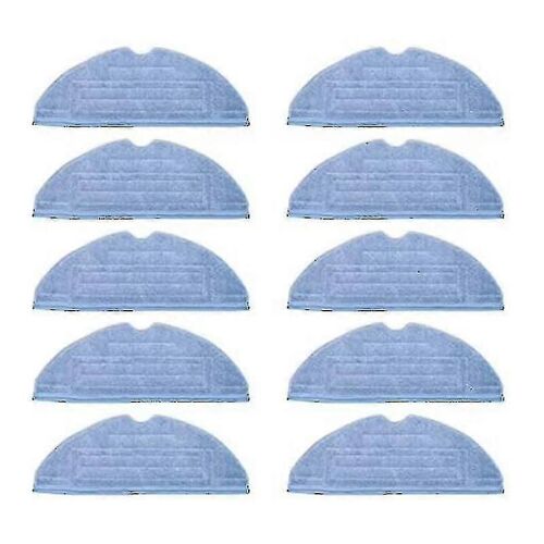 10 Pcs Mop Pads pour Xiaomi Roborock S7 T7s T7 Plus Microfibre Pad