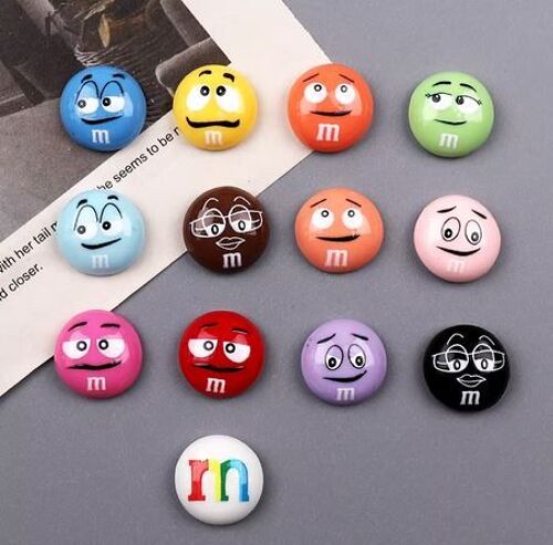 Aimant de réfrigérateur emoji , tableau d'affichage mural photo, décoration de tableau d'affichage, autocollants magnétiques, décor à la maison, 10 pièces