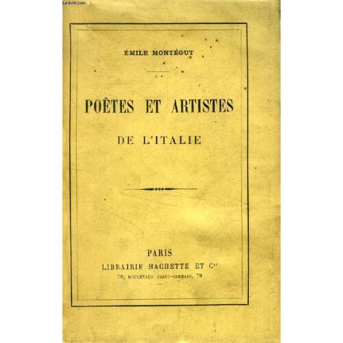 Poetes Et Artistes De L'italie