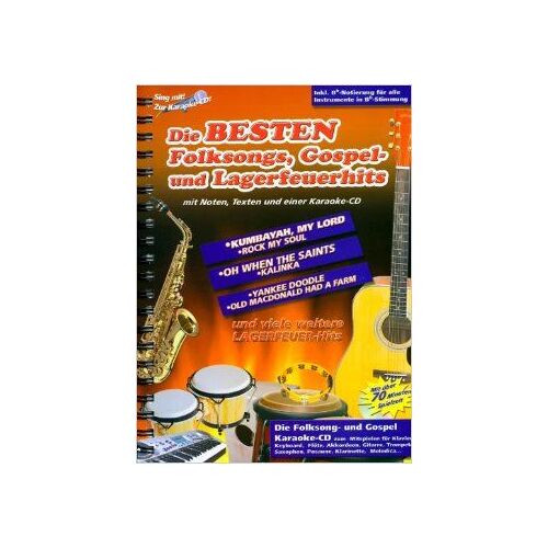 Die Besten Folksongs, Gospel- Und Lagerfeuerhits