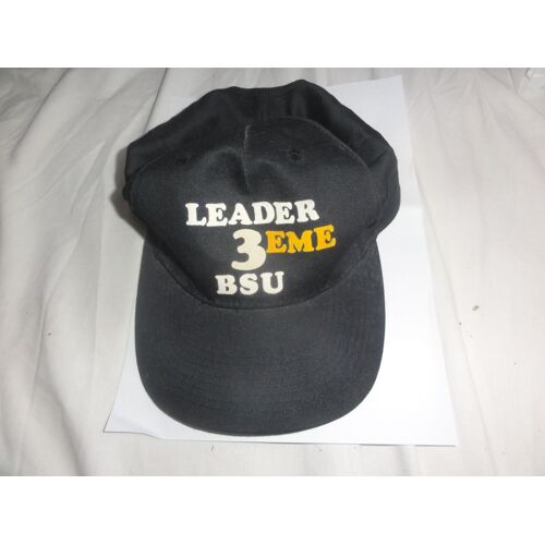 Casquette Leader 3iéme Bsu (Brigade Sureté Urbaine)