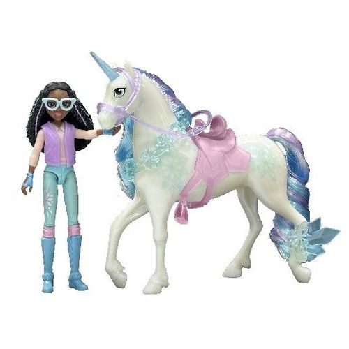 L'ecole Des Licornes Coffret Licorne Et Poupee Glacier Et Layla Unicorn Academy