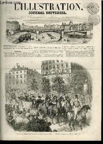 L'illustration Journal Universel N° 492-Histoire De La Semaine. ¿ Courrier De Paris. ¿ M¿Urs Et Coutumes De France : La Dîme En Basse-Normandie La Fête De La Gerbe Dans Le Bas-Maine. ¿ Les ...