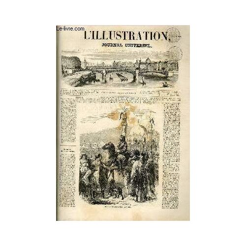 L'illustration Journal Universel N° 598-Histoire De La Semaine. ¿ Courrier De Paris. ¿, Le Lac Blanc ( Suite ). ¿ Le Canal De L¿Isthme De Panama. ¿ Les Plaisirs -, De L¿Ëié Revue Maritime. ...