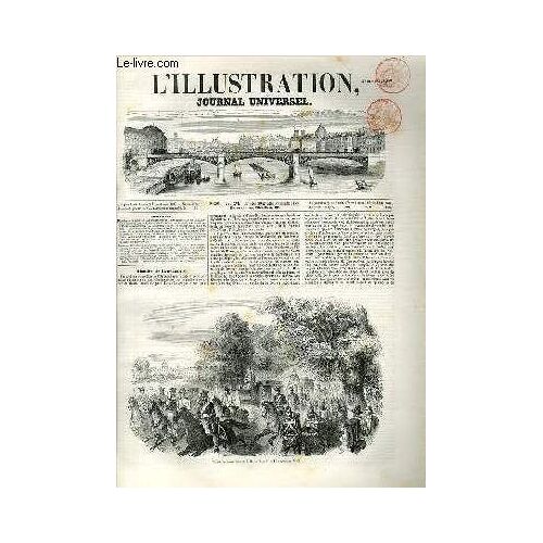 L'illustration Journal Universel N° 395-Histoire De La Semaine. ¿ Catastrophe De L¿Aéronaute Gale. ¿ Bibliothèques Communales. ¿ Courrier De Paris. ¿ Une Excursion À Panticosa ( Pyrénées ...