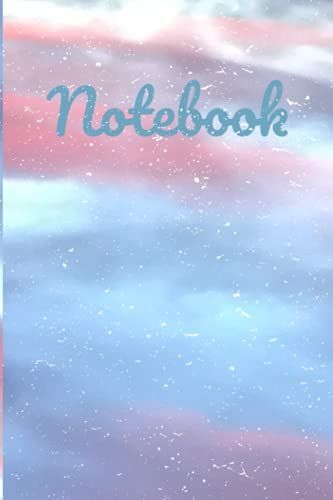 Pink Clouds Notebook: 100 College Ruled White Pages