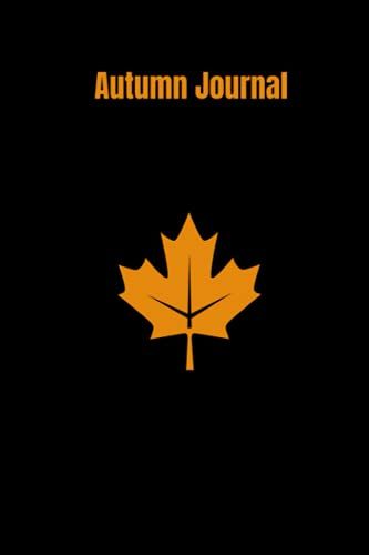Autumn Leaf Emblem Journal