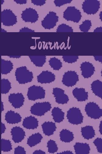 Purple Cheetah Notebook: A Stylish Animal Print Journal For All Your Thoughts, Ideas, Memories, Or Notes. Makes A Great Gift!