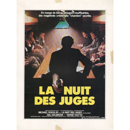 La Nuit Des Juges, Synopsis, De Peter Hyams, Avec Michael Douglas, Hal Holbrook, Yaphet Kotto