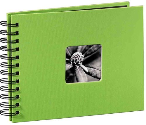 Hama Album Photo À Spirale « Fine Art » 240 X 170 Mm 50 Page Vert