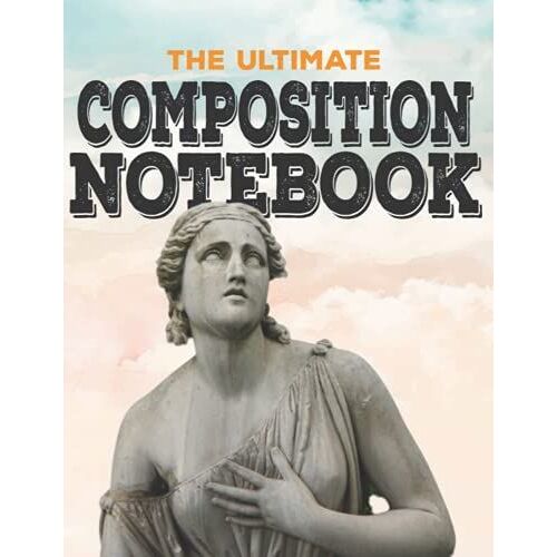 The Ultimate Composition Notebook, Wide Ruled Comp Book, Writing Journal Notebook With Lined Paper, Home School Supplies For College And Middle School ... 120 Pages, Wide Papers (8.5"X11"), Wide Ruled