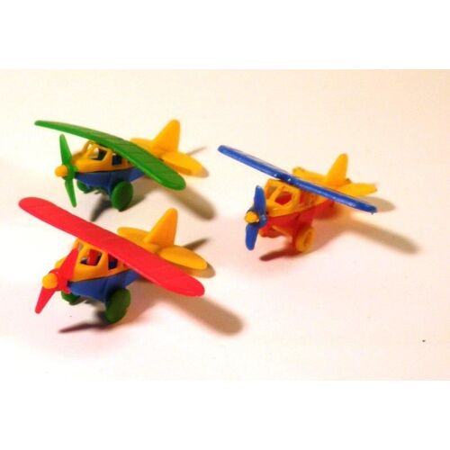 Figurines "Marajà" Avions À Hélice, Lot De 3 Art 110