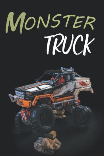 Monster Trucks Notebook For Kids: Composition Notebook , For Kids Love Monster Trucks ,Funny Monster Trucks Gifts For Kids ,Primary School Grades 110 Pages