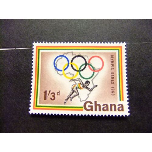 Ghana 1960 Juegos Olimpicos Roma Yvert 77 * Mh