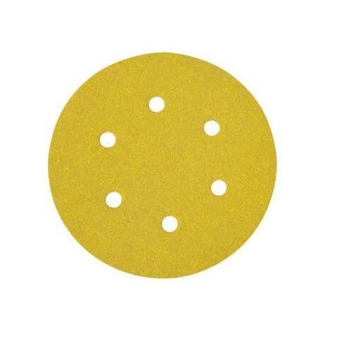 Disques abrasifs velcro Ø150mm (D26453) - 6 trous, 240G